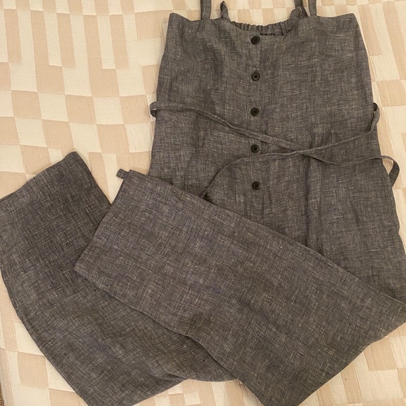 Gravel & Gold linen jumpsuit, never worn - Picture 6 of 7